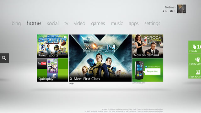 Xbox 720 se adueñará del televisor e interactuará con las cajas de cable