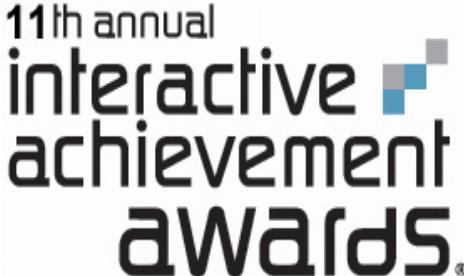 Interactive Achievement Awards Nominees Announced