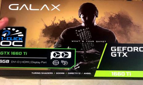 Nvidia 1660 Ti product packaging leaked