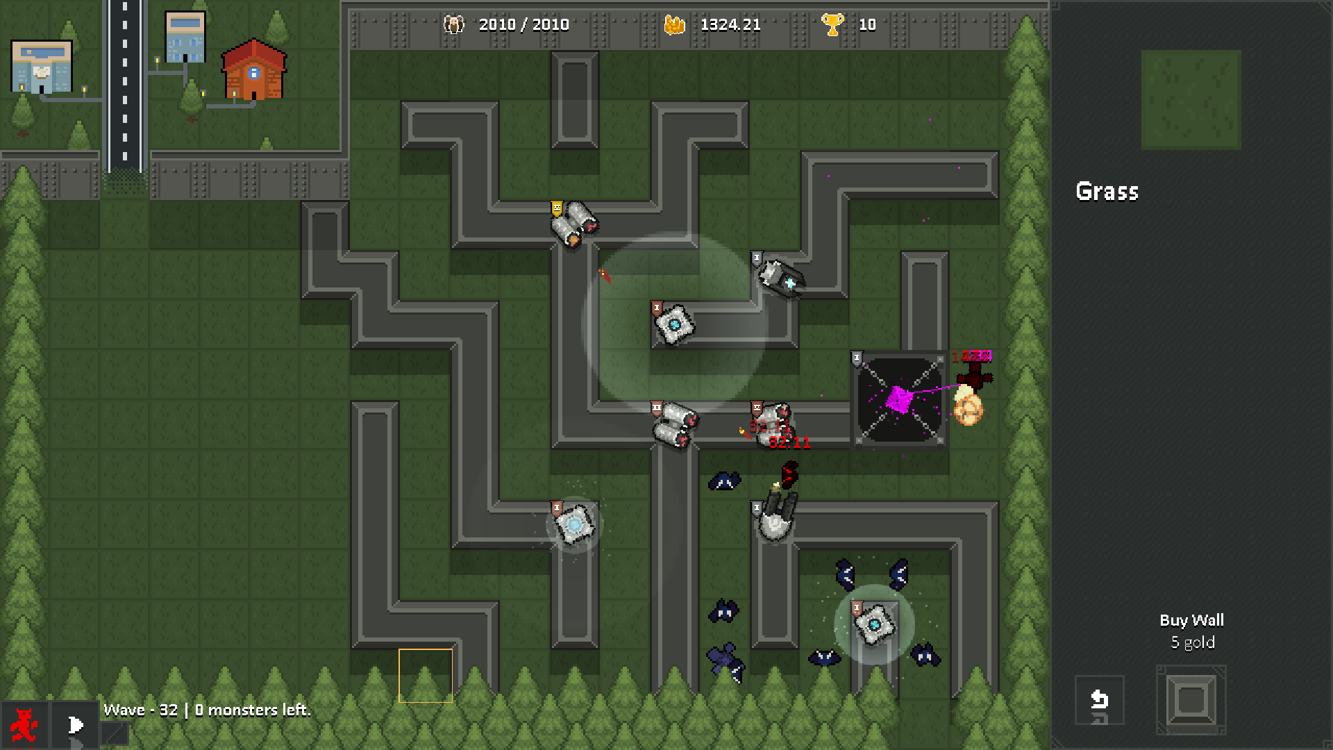 16BIT Towerdefense: Unleashed Free Juego completo
