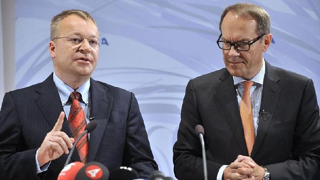 Nokia CEO: Nokia Is A Burning Platform