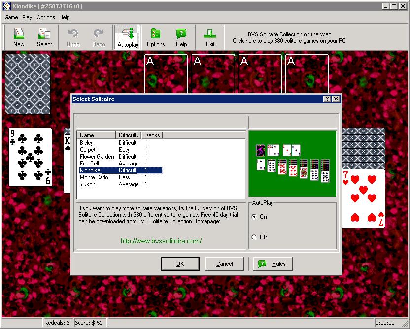 1st Free Solitaire v.1.6