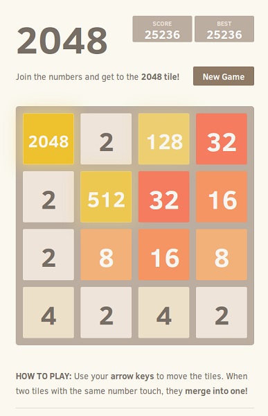 2048 Free Full Game