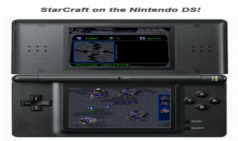 Los fans portan StarCraft a DS