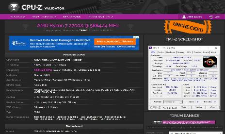 Ryzen 2700X overclocking record set at 5.88GHz