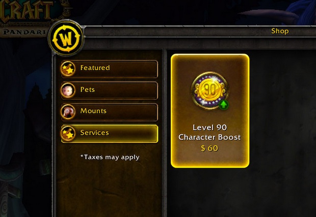Blizzard rechtfertigt WoW $60 Charakter Boost Option