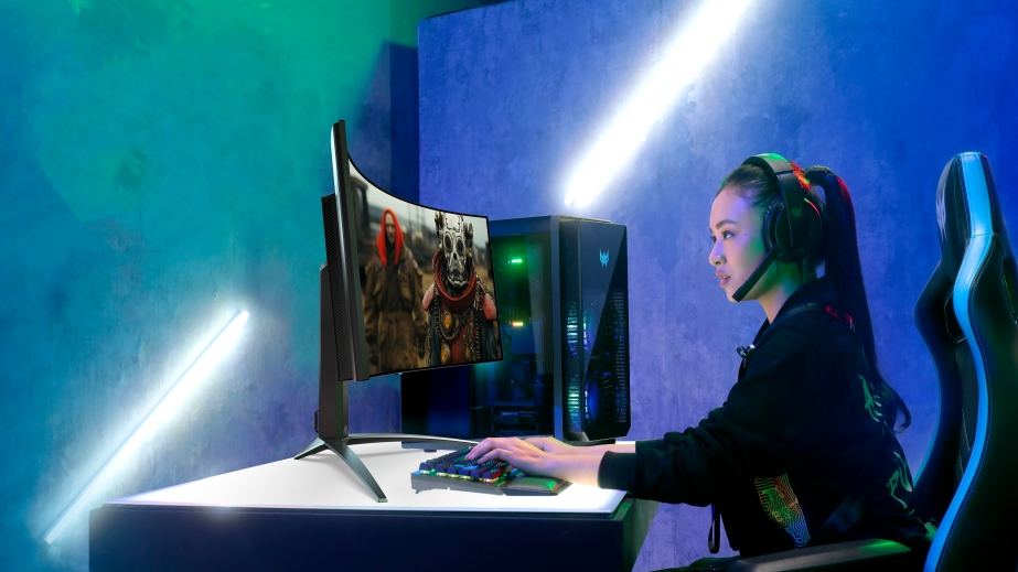 Acer shows off four new monitors, including 57-inch beast