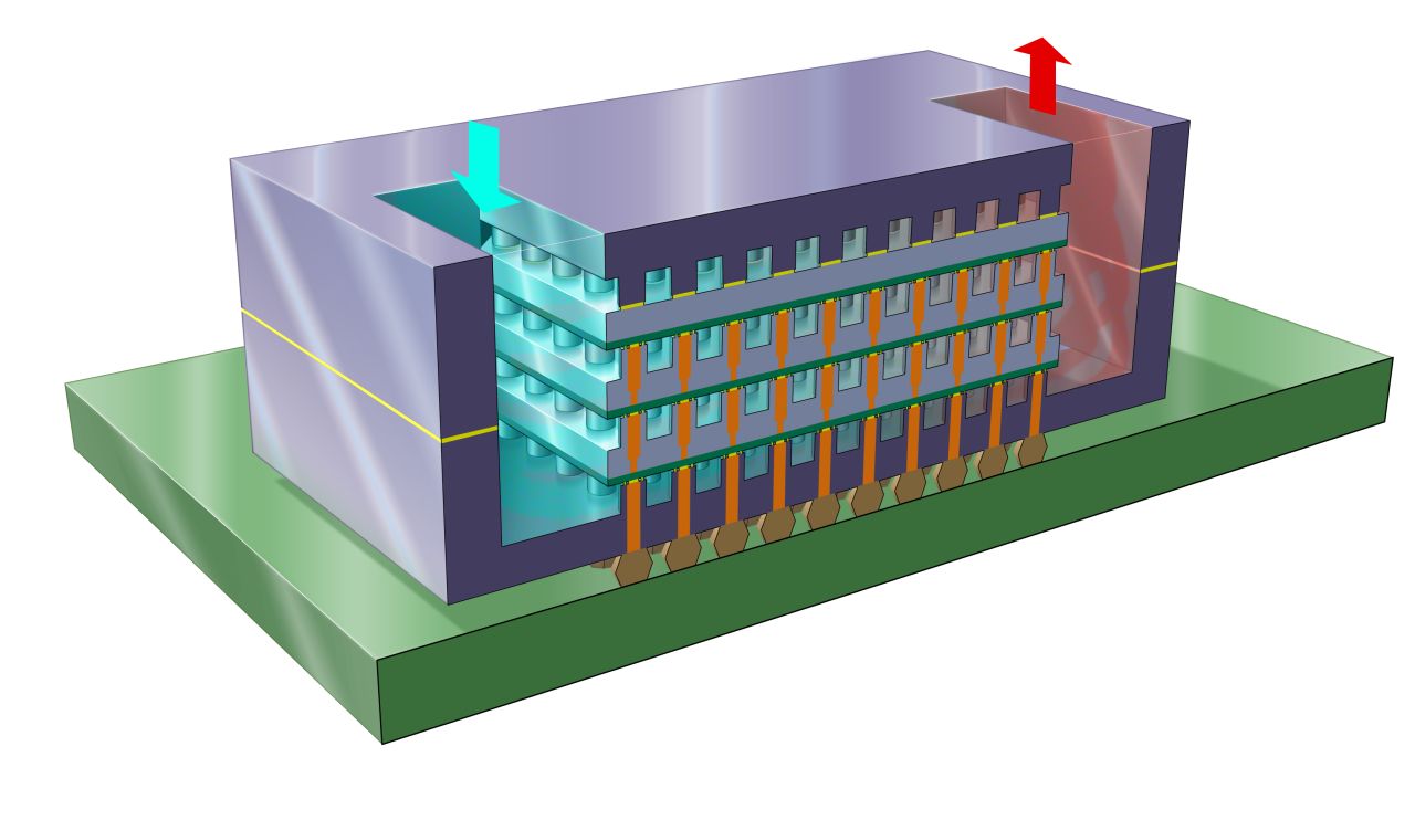 IBM Flows Water Through 3D CPU Chips For Super Cooling