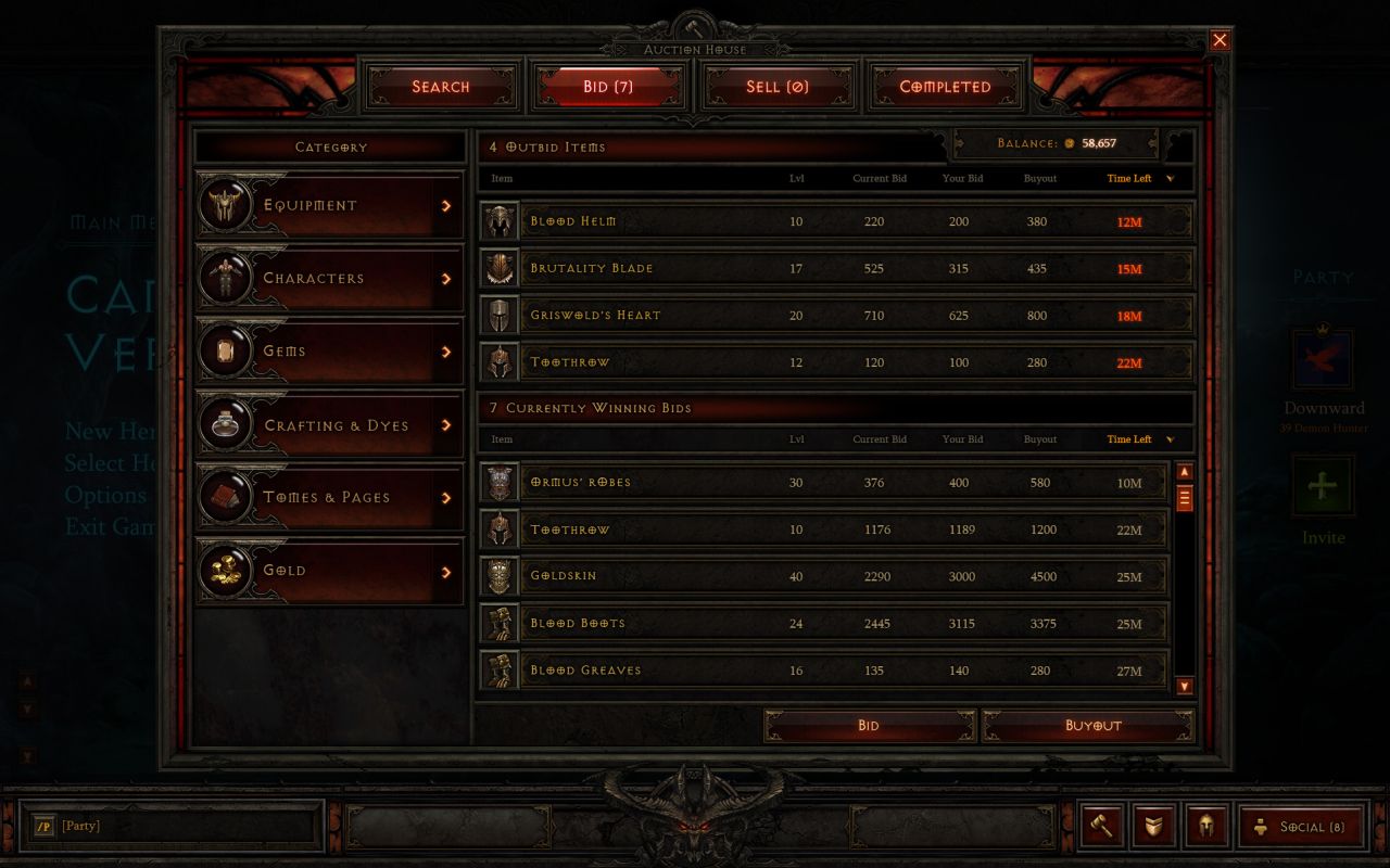 Diablo 3 dispose d'un hôtel des ventes en argent réel