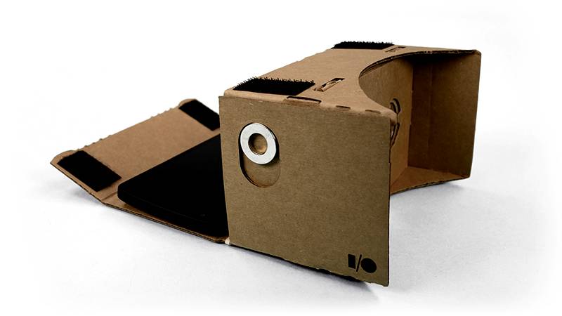 Google Virtual Reality Headset Is Literally Made Of Cardboard