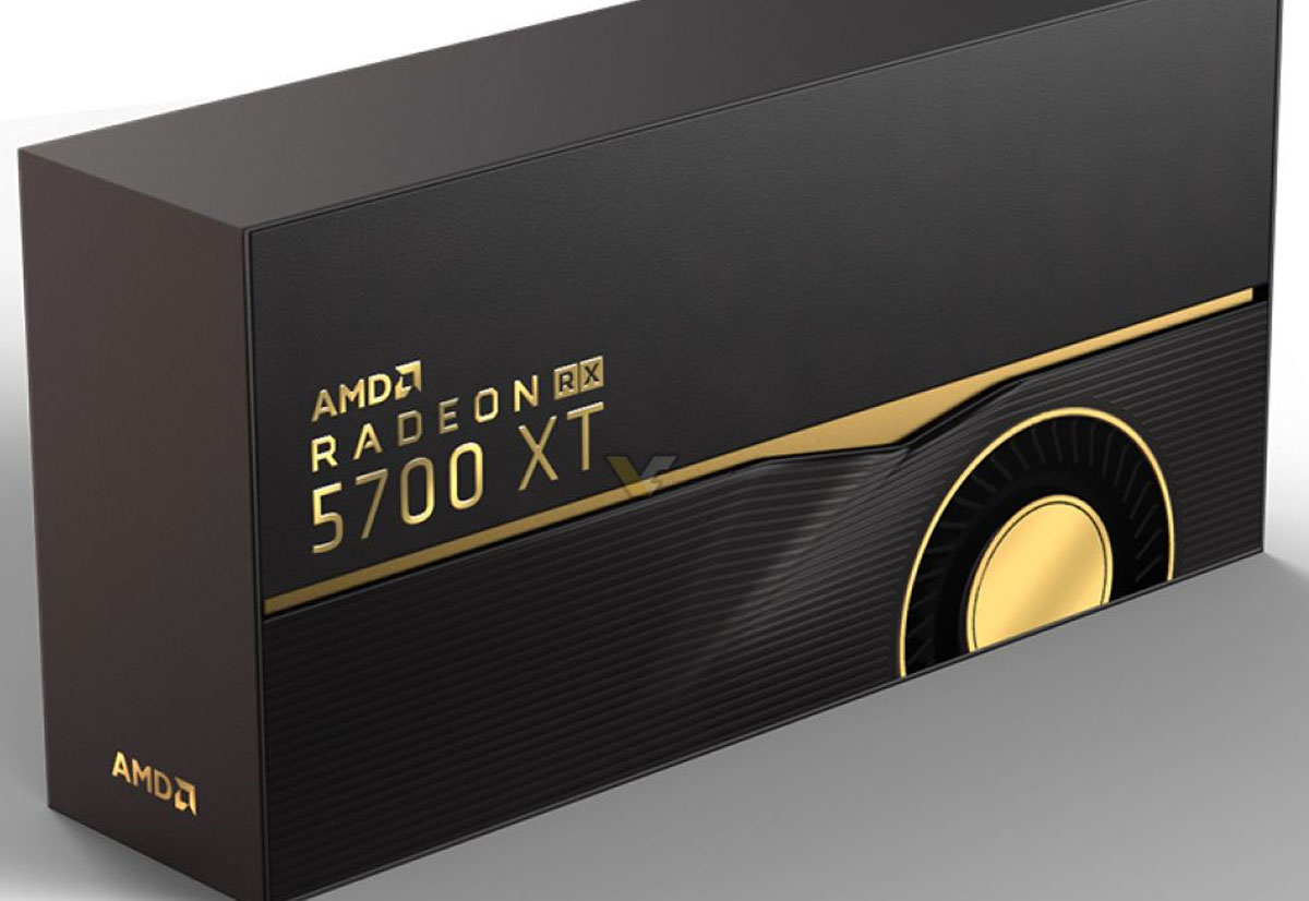 La Amd Radeon 5700 XT tiene un atractivo embalaje