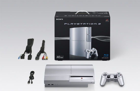 Japan Gets Silver Playstation 3
