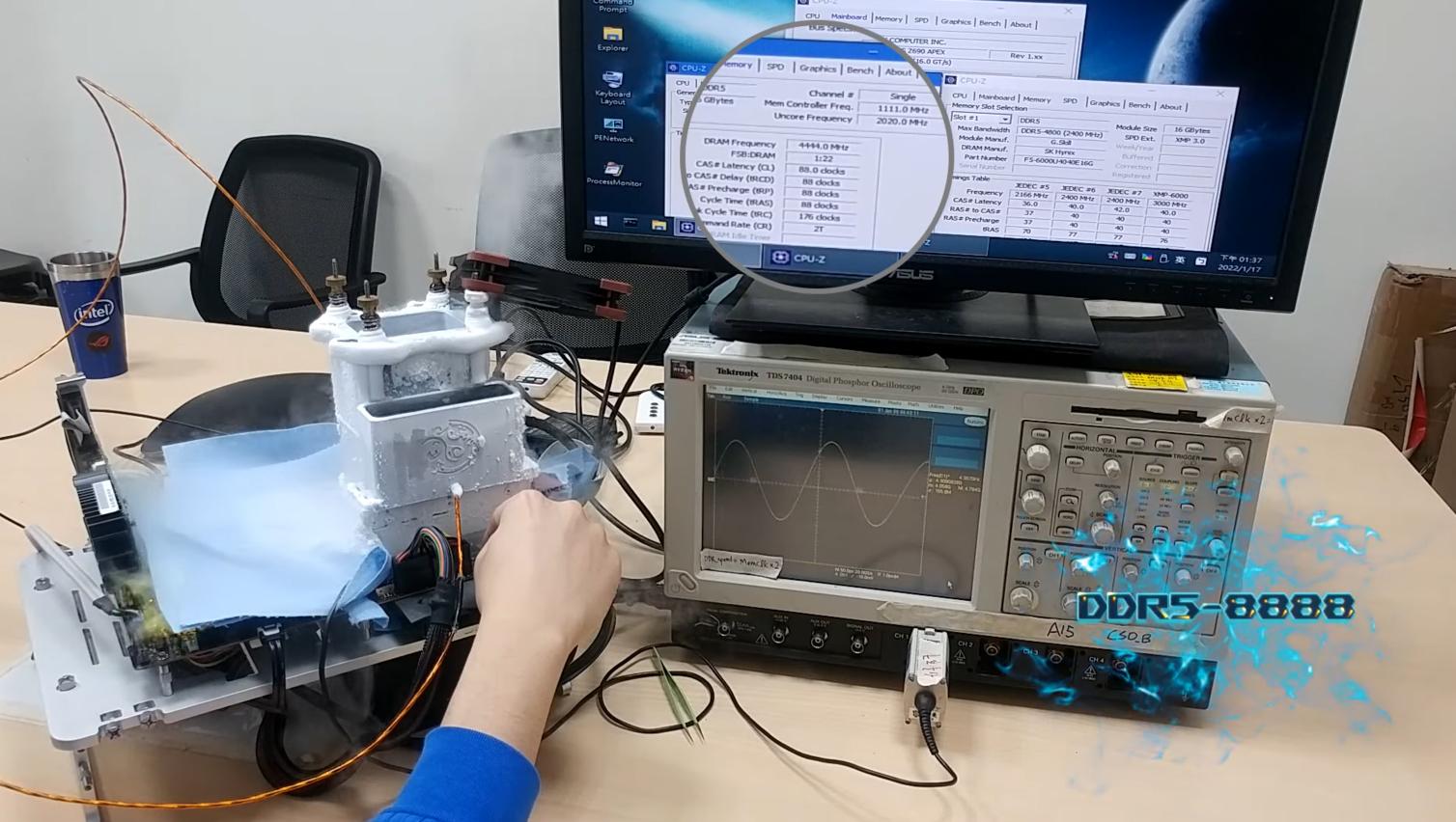 G.Skill sets new memory overclock record with 8,888 MTps