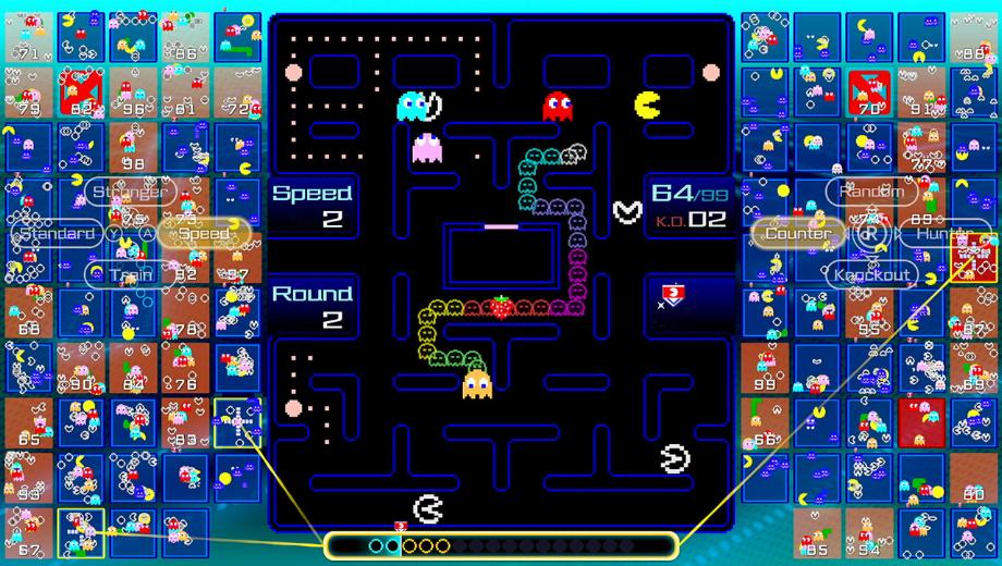 Pac-Man 99 Battle Royale game now available on the Switch