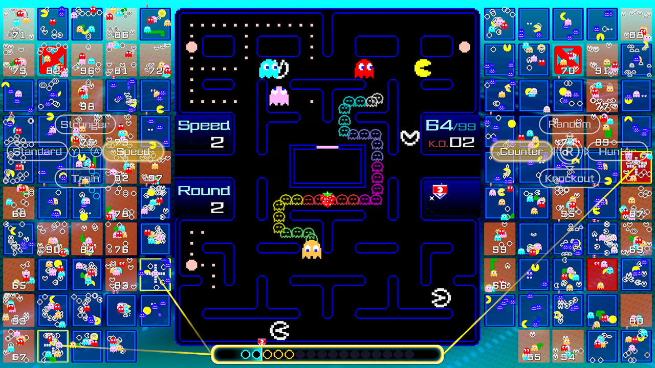 Le jeu Pac-Man 99 Battle Royale est désormais disponible sur la Switch