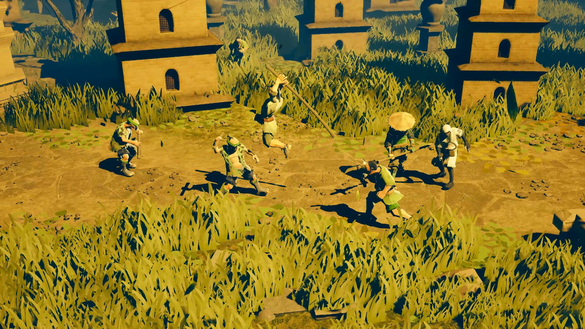 9 Affen der Shaolin (+1 Trainer)