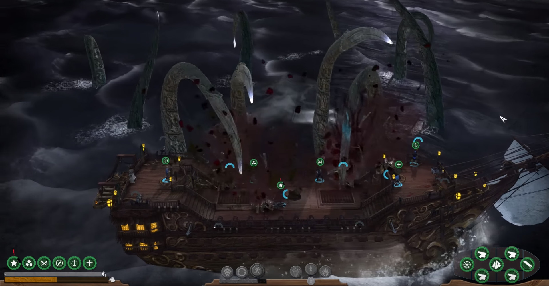 Abandon Ship wird auch große Lovecraft'sche Seeungeheuer enthalten