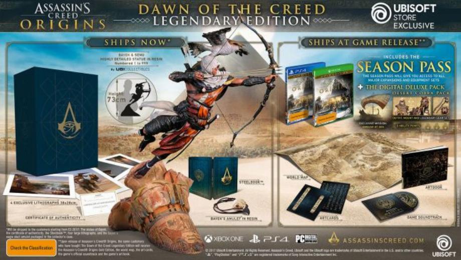 Assassin’s Creed Origins special edition will cost $800