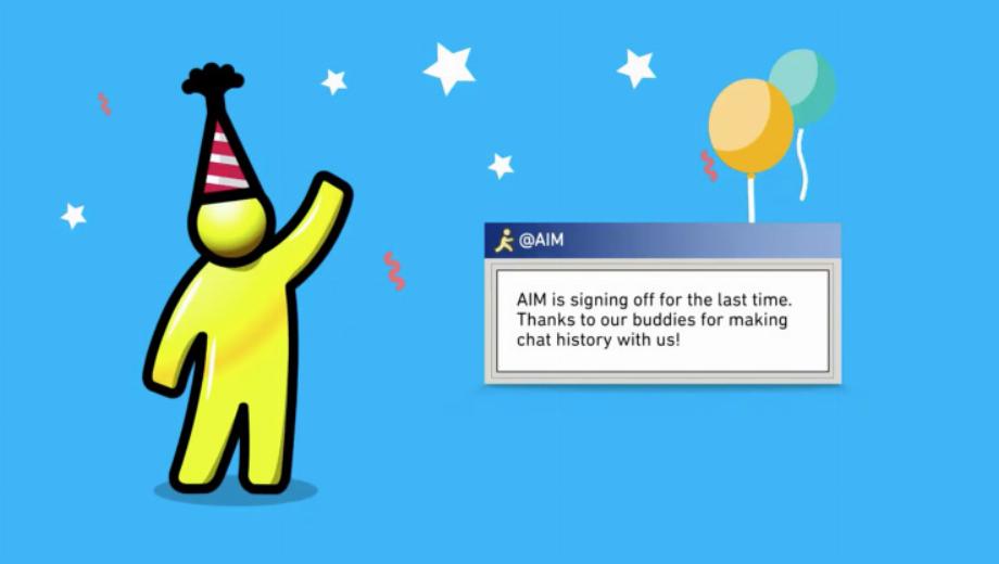 AOL Instant Messenger is officially dead
