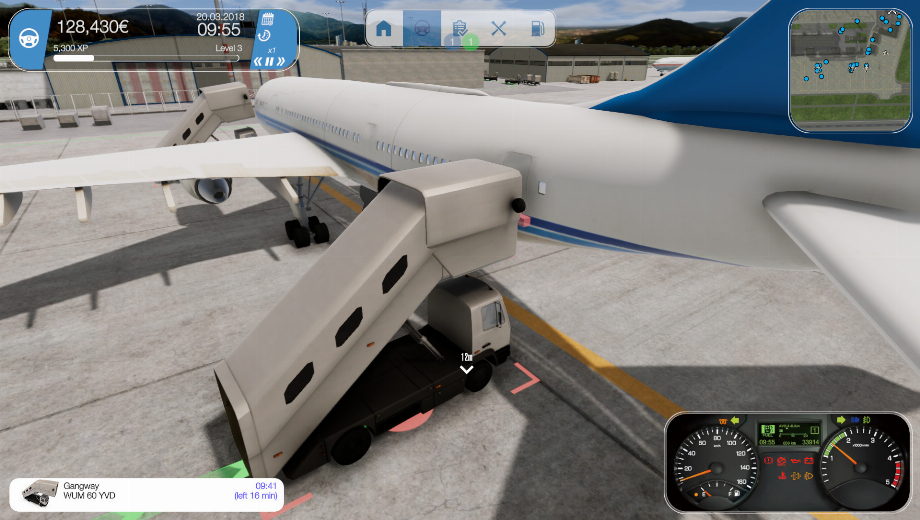 Flughafen-Simulator 2019