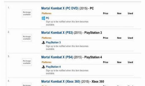 New Mortal Kombat coming in 2015