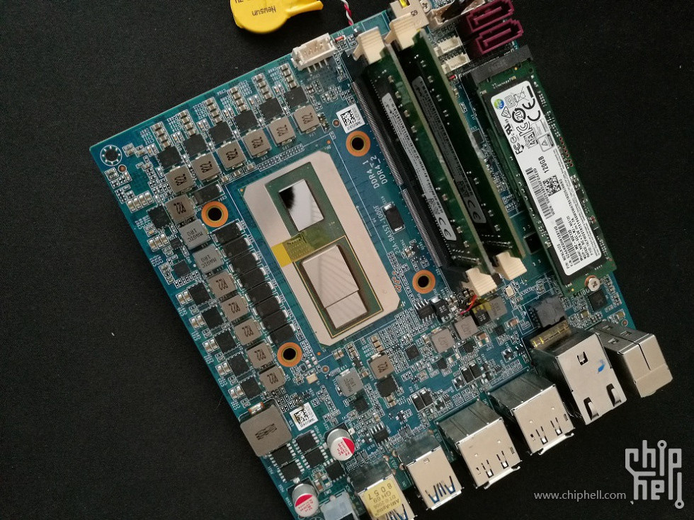 Leaked Intel NUC photos show Intel and AMD hardware together