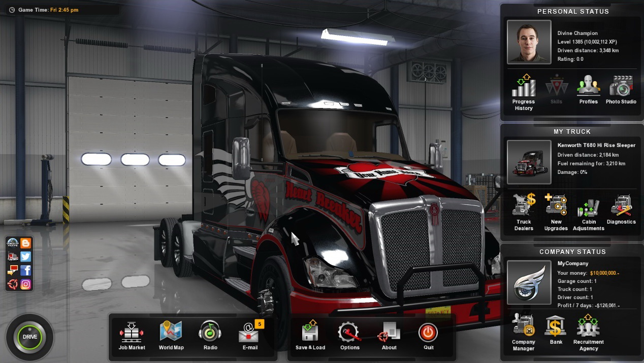 AMERICAN TRUCK SIMULATOR V1.29.1.1S (+14 TRAINER)