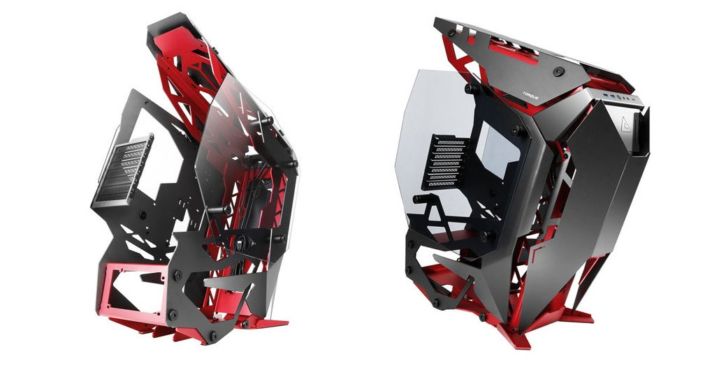 Antec’s Torque is an open-air, transformer-like ATX case