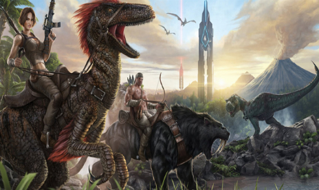 Ark has over two million dinosaur tamers