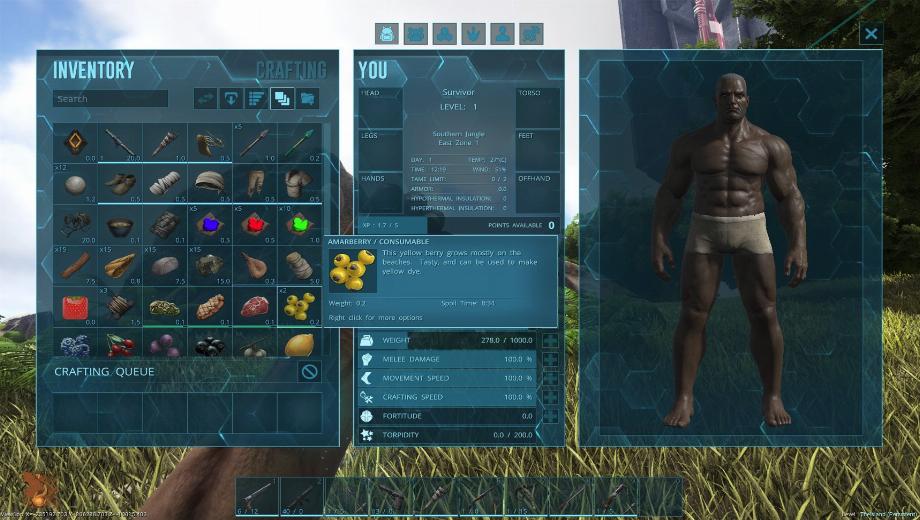 ARK: Survival Evolved to overhaul inventory in next patch
