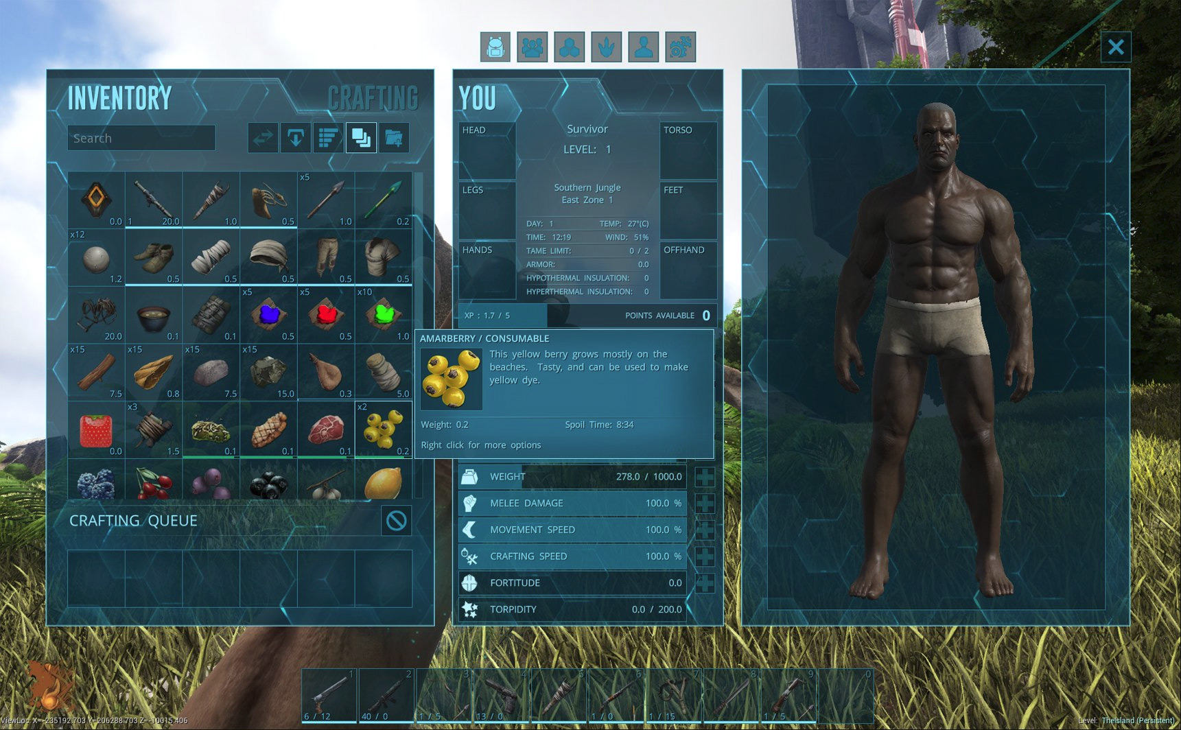 ARK: Survival Evolved to overhaul inventory in next patch