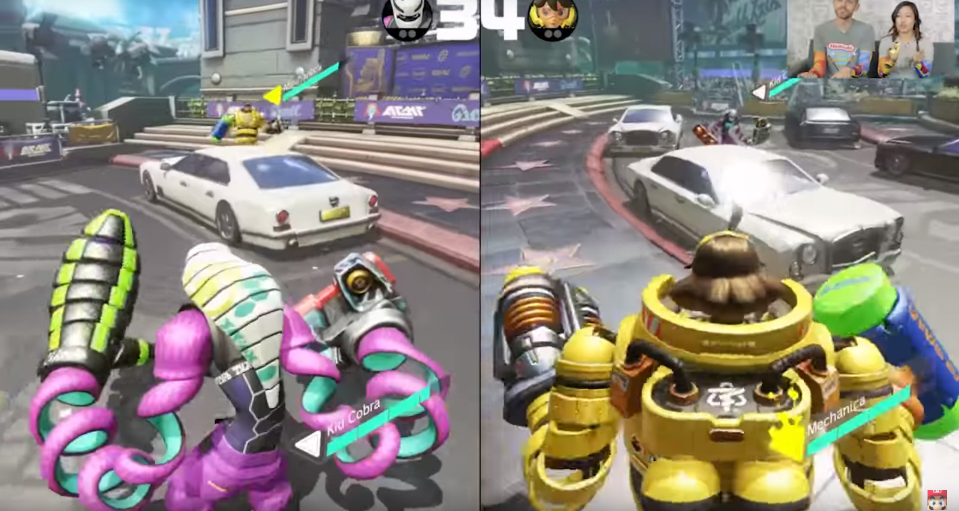 Nintendo Direct shows off new ARMS character battle
