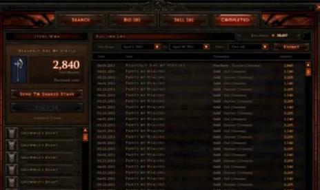Las casas de subastas de Diablo III cerrarán el año que viene