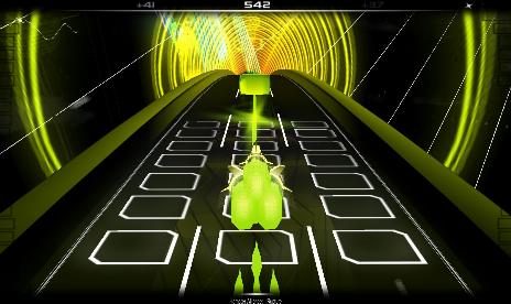 Audiosurf just got a widescreen update in 2020