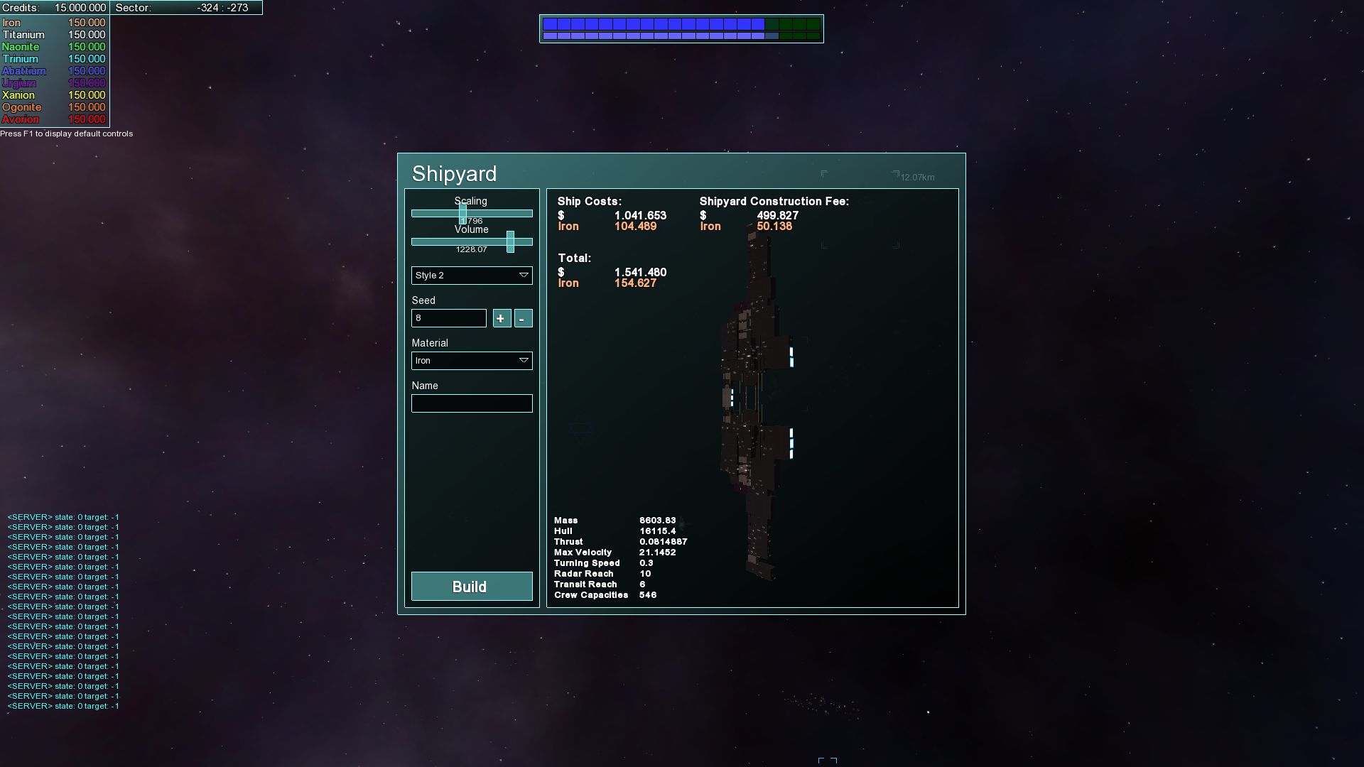 Avorion v2.0.6 (+3 Trainer)