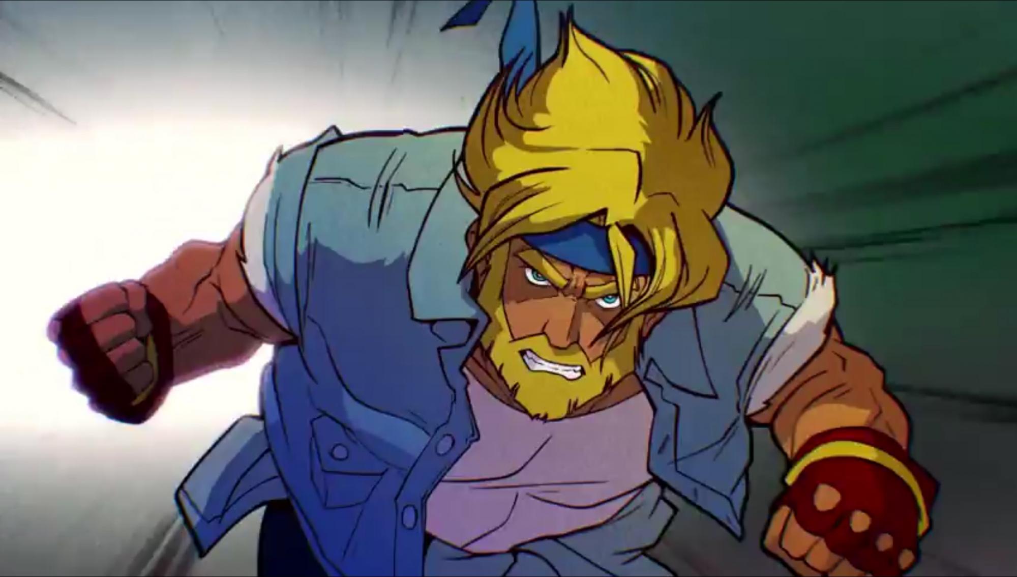 Streets of Rage 4 nails classic series aesthetic
