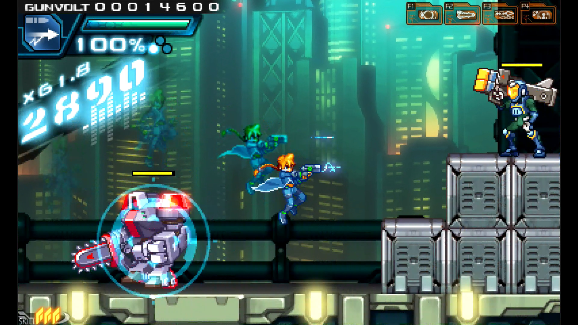 Azure Striker Gunvolt (+6 Trainer)