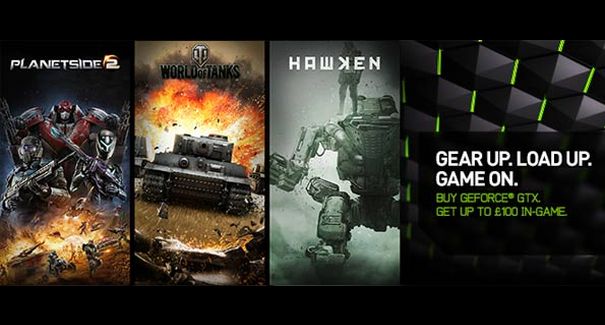Le Gear Up Bundle offre $150 d'argent en jeu avec les GPU NVidia