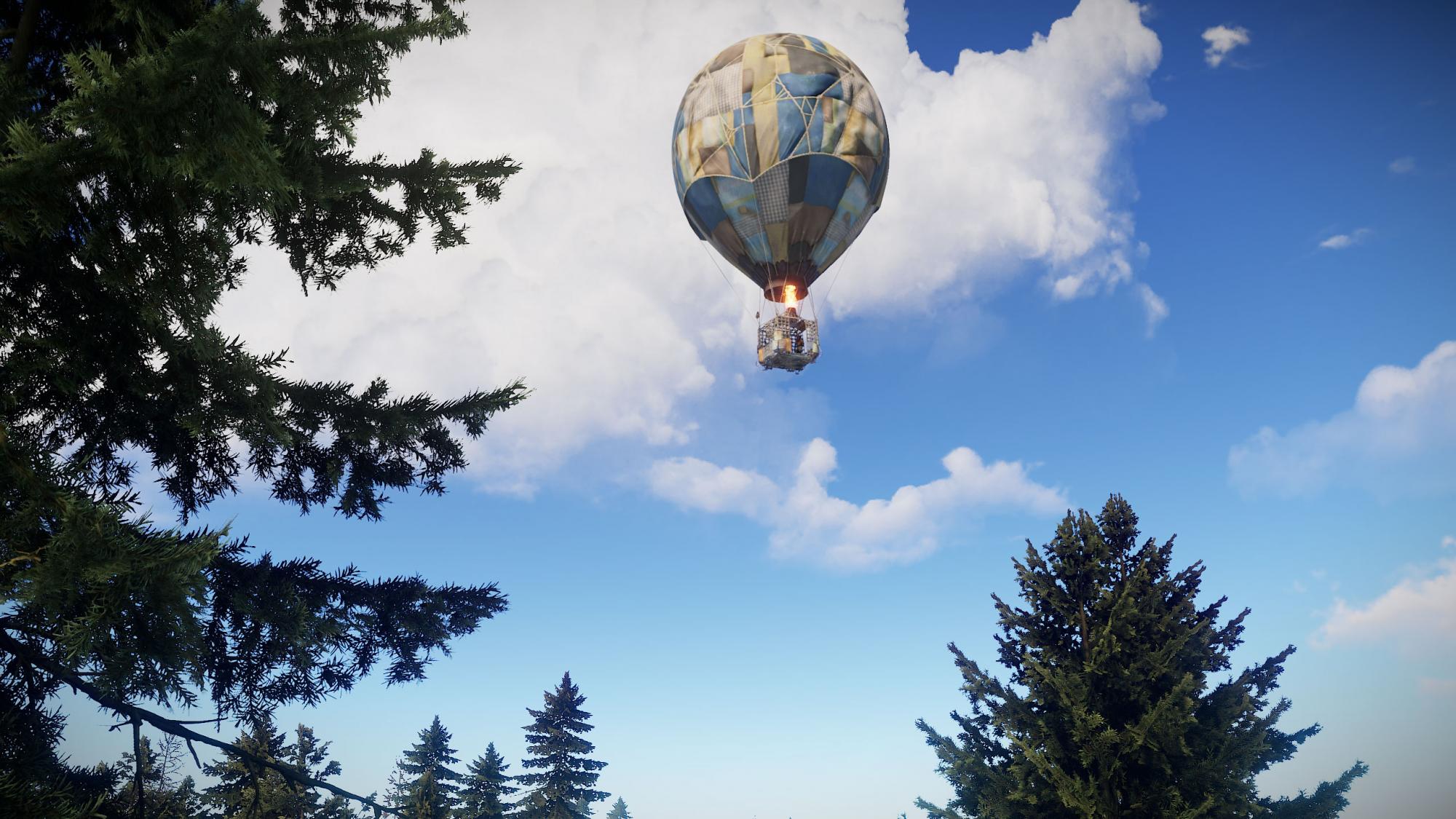 Rust players love new hot air balloons