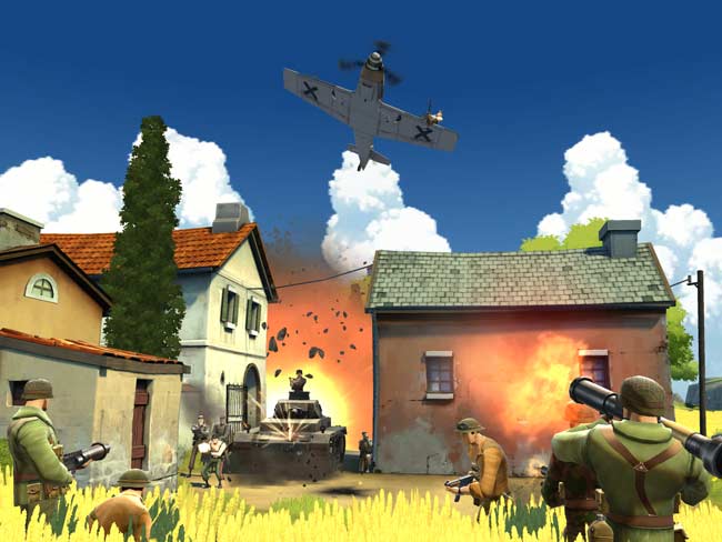 Les batailles de Battlefield Heroes seront plus petites