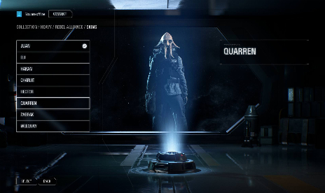 Después de todo, hay un menú de personalización en Battlefront II.