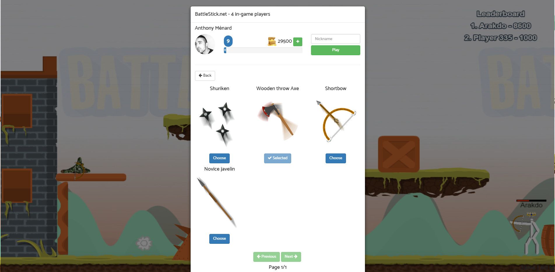 BattleStick Free Juego Completo