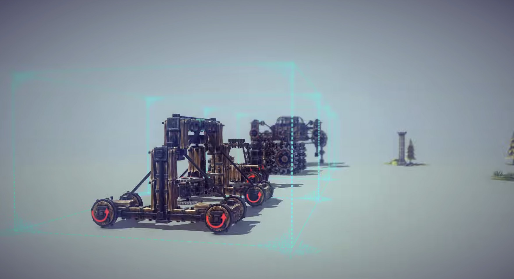 Remember Besiege? It just added Multiplayer and level editor tools