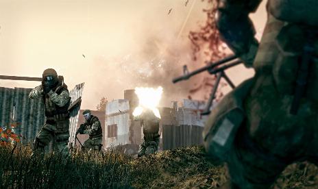 Escuadrón en Battlefield: Bad Company 2 Onslaught Mode el 22 de junio