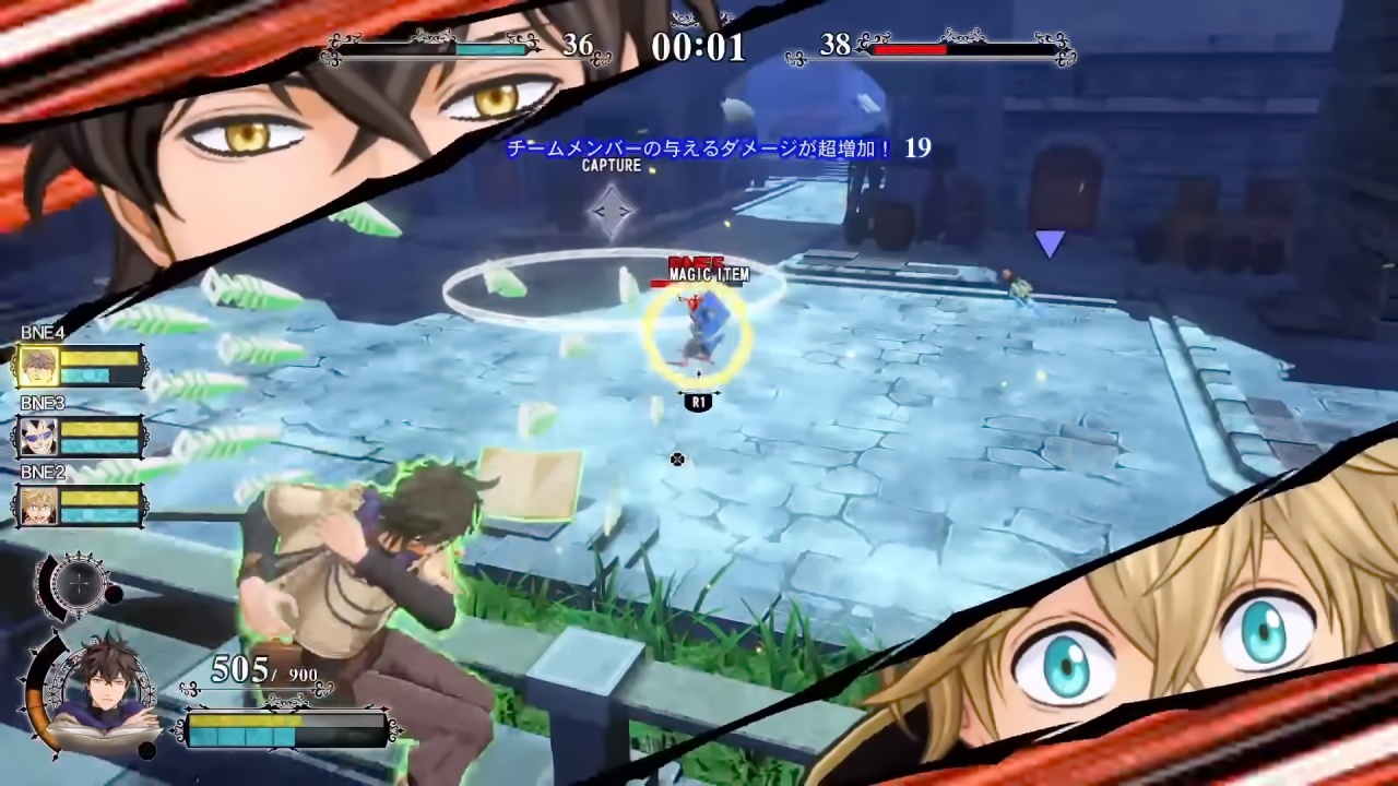 Trébol Negro: Quartet Knights v1.01 (+7 Entrenador)