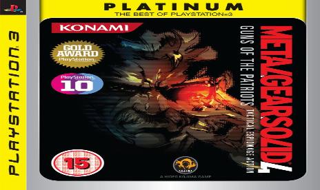 Metal Gear Solid 4 Hits The European Bargain Bin