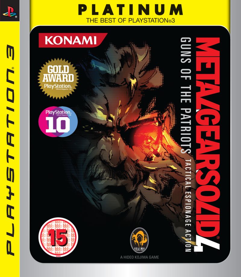 Metal Gear Solid 4 Hits The European Bargain Bin