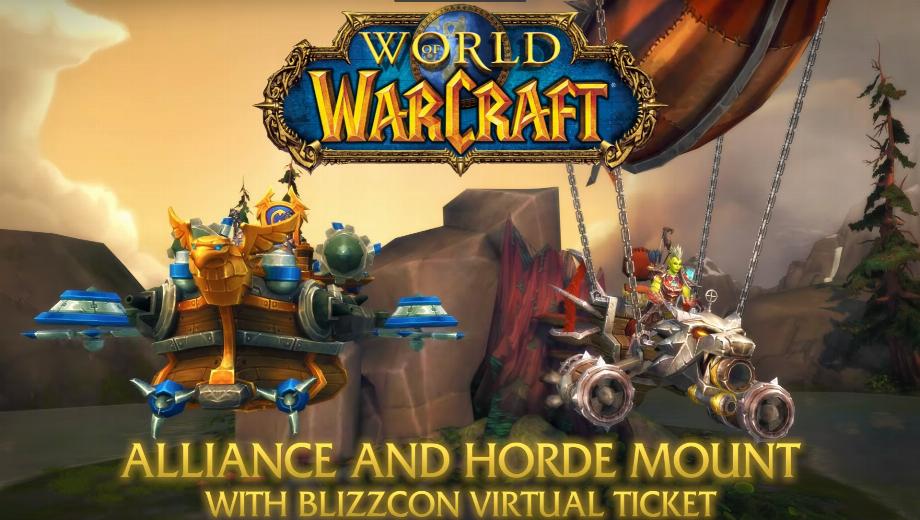 Going to Blizzcon? There’s two new WoW mounts you can earn