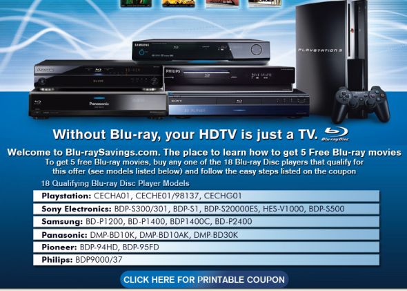 Rumored Playstation 3 Appears In Blu-Ray Ad