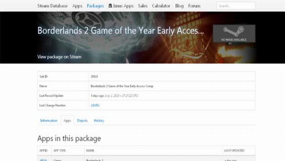 Borderlands 2 Spiel des Jahres Edition auf Steam DB